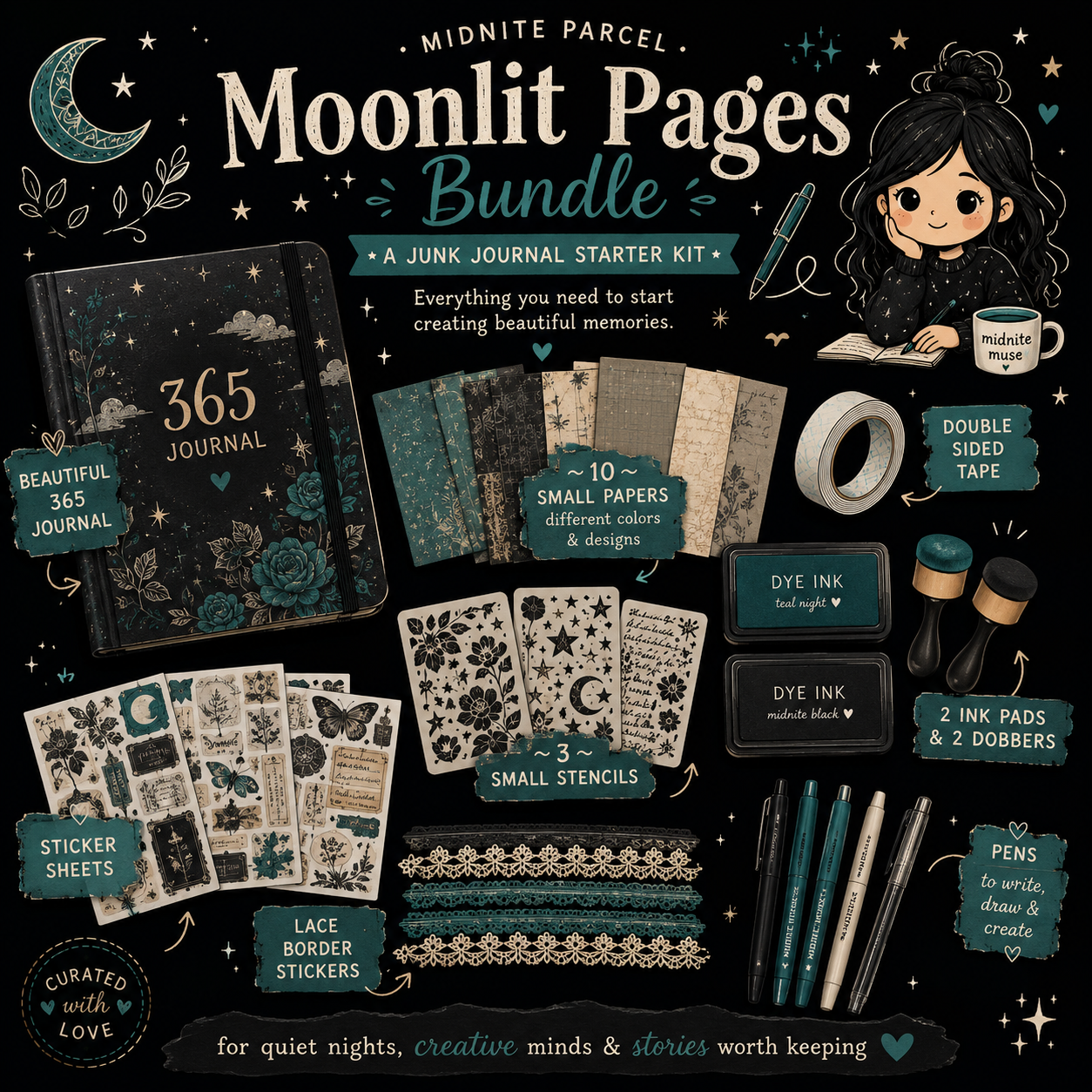 🌙 Moonlit Pages Bundle